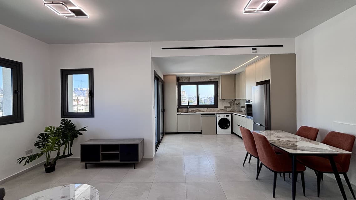 Modern 2 Bedroom Penthouse Apartment in Limassol, Neapolis