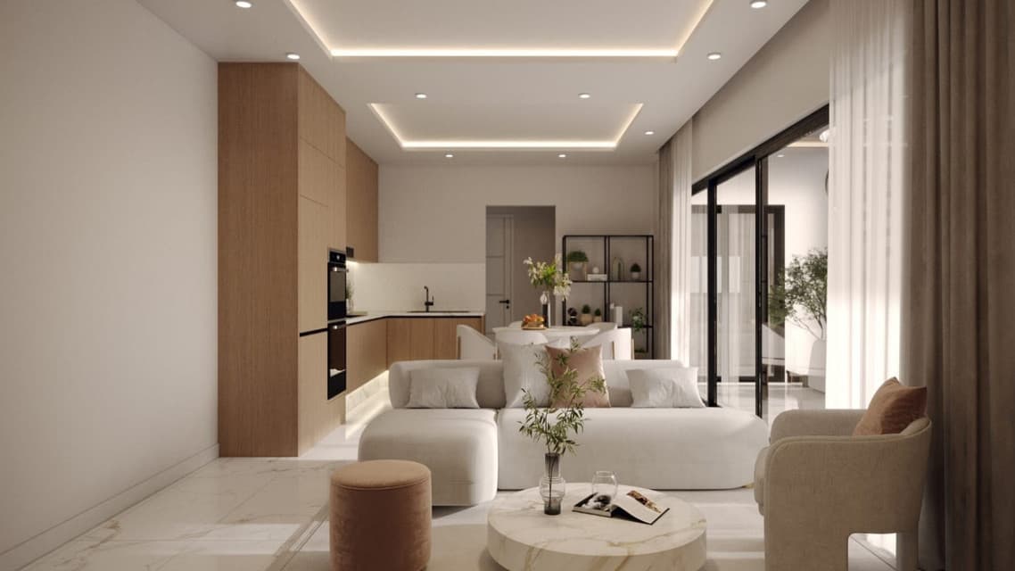 Modern 2 Bedroom Apartment in Limassol, Ypsonas