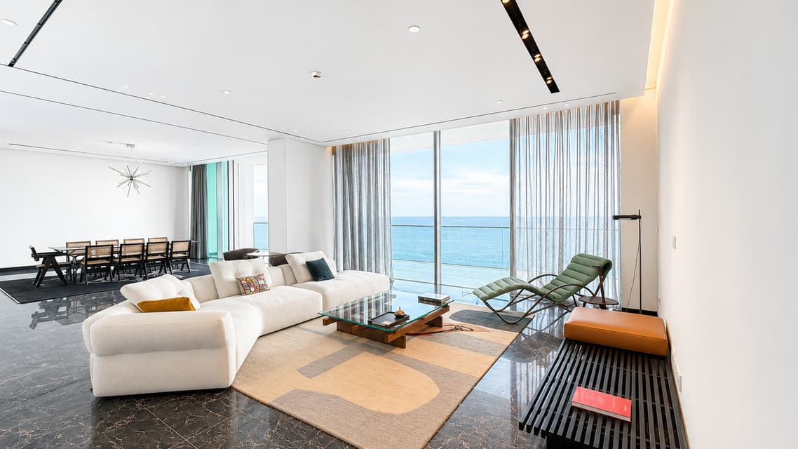 4 Bedroom Whole Floor, Sea Front Apartment in Limassol