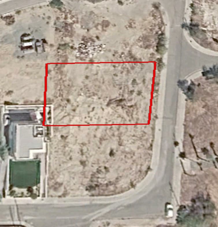 890SQM Corner Plot for Sale in Agios Tychon